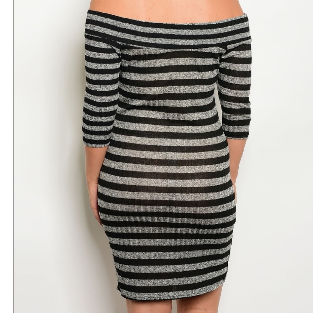 Off the shoulder dress